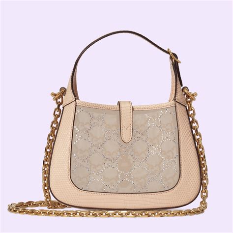 gucci jackie 1961 crystal gg mini|My Pretty Little Gucci Jackie 1961 Mini Bag .